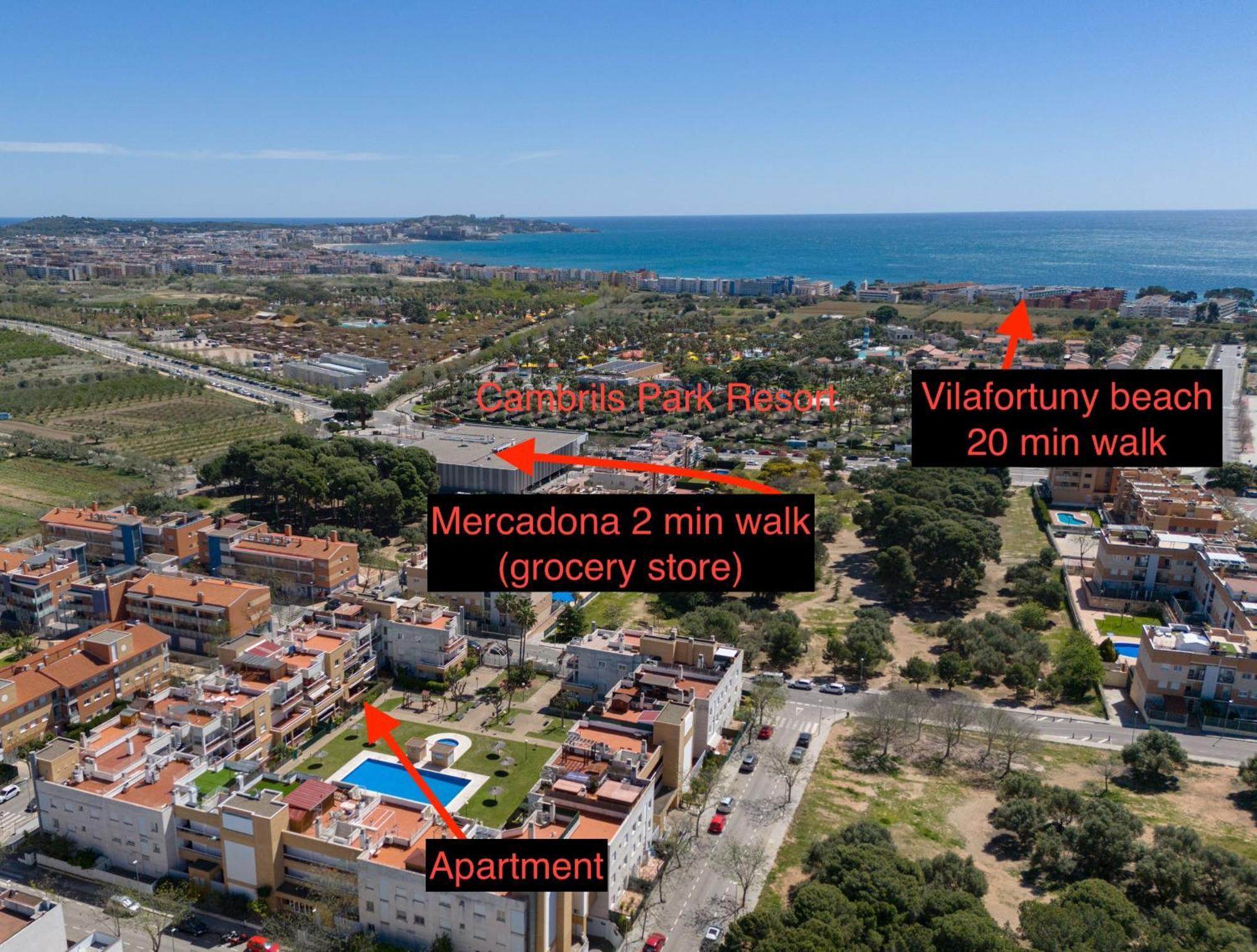 Cambrils Haven:2Br+2Bth+Wf+Pool Apartment Exterior photo